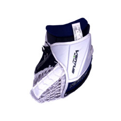 Vaughn Ventus SLR Pro Senior Goalie Glove in Black, Blue and White on the back