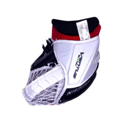 Vaughn Ventus SLR Pro Senior Goalie Glove in Black, Red and White on the back