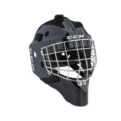 CCM 1.5 Junior Certified Straight Bar Goalie Mask Black