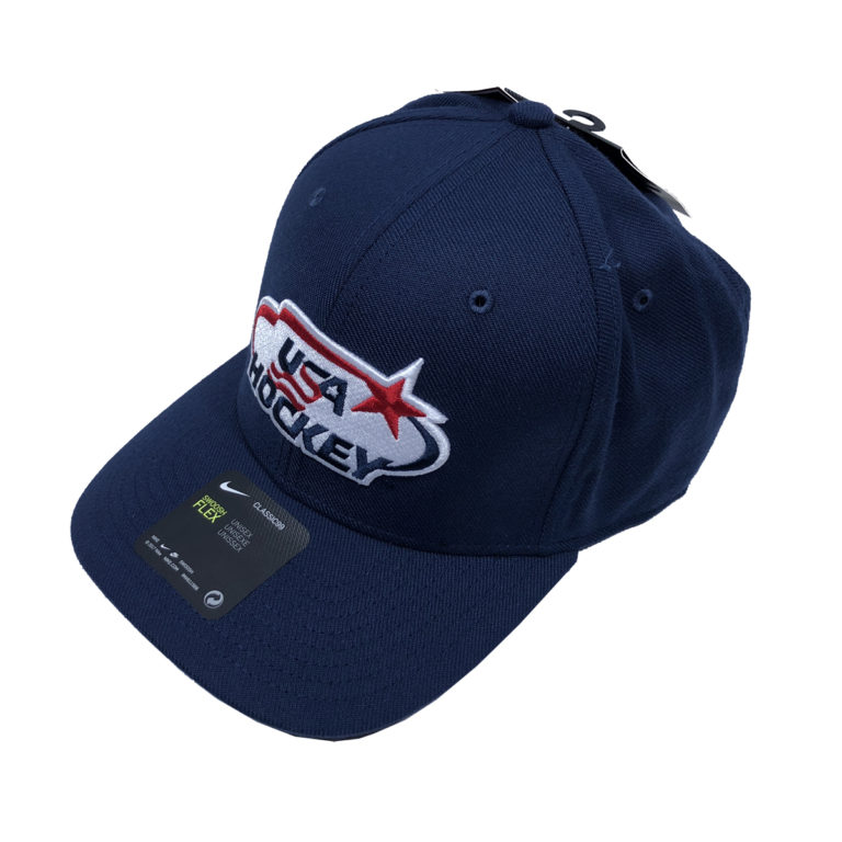 Goalies Plus (Best Price) USA Hockey Nike Classic 99 DRIFIT Flex Hat