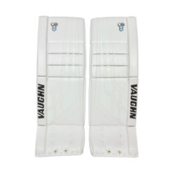 Vaughn Velocity VE8 Pro Senior Leg Pads All White