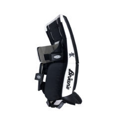 Brians Alite Junior Goalie Leg Pads Channel in Blue and White