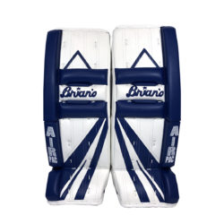 Brians Alite Junior Goalie Leg Pads in Blue and White