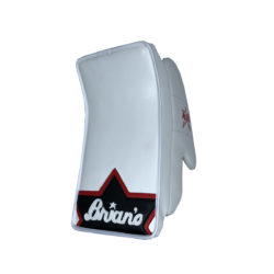 Brians Alite Junior Goalie Blocker in Black and Red