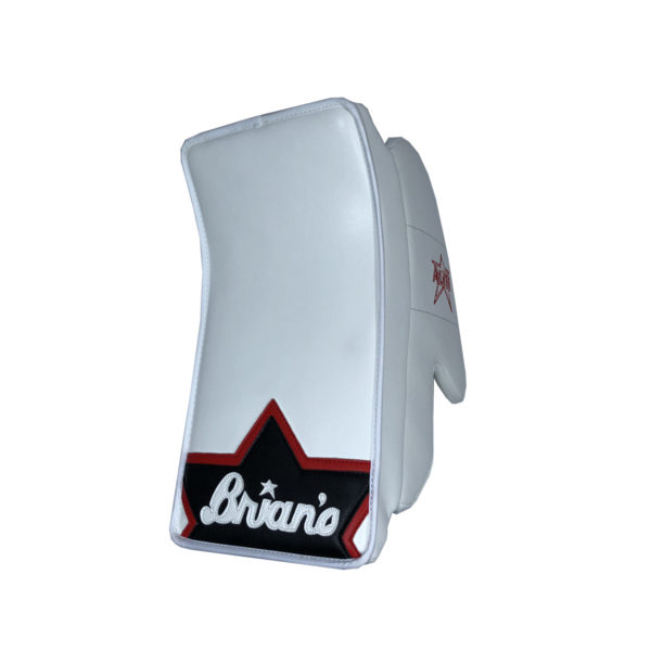 Brians Alite Junior Goalie Blocker in Black and Red