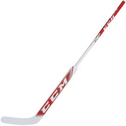CCM Extreme Flex 3.9 Junior Goalie Stick in White and Red
