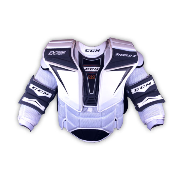 CCM Extreme Flex Shield II Senior Chest Protector in White