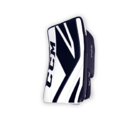CCM Premier P2.5 Junior Goalie Blocker in Black and White