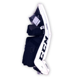 CCM Premier P2.5 Junior Goalie Pads in Black and White on back