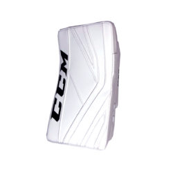 CCM Premier P2.9 Senior Goalie Blocker in All White