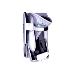 CCM Premier P2.9 Senior Goalie Blocker in All White on Back