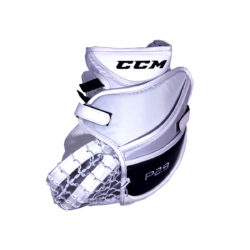 CCM Premier P2.9 Senior Goalie Catch Glove in Black and White on Back