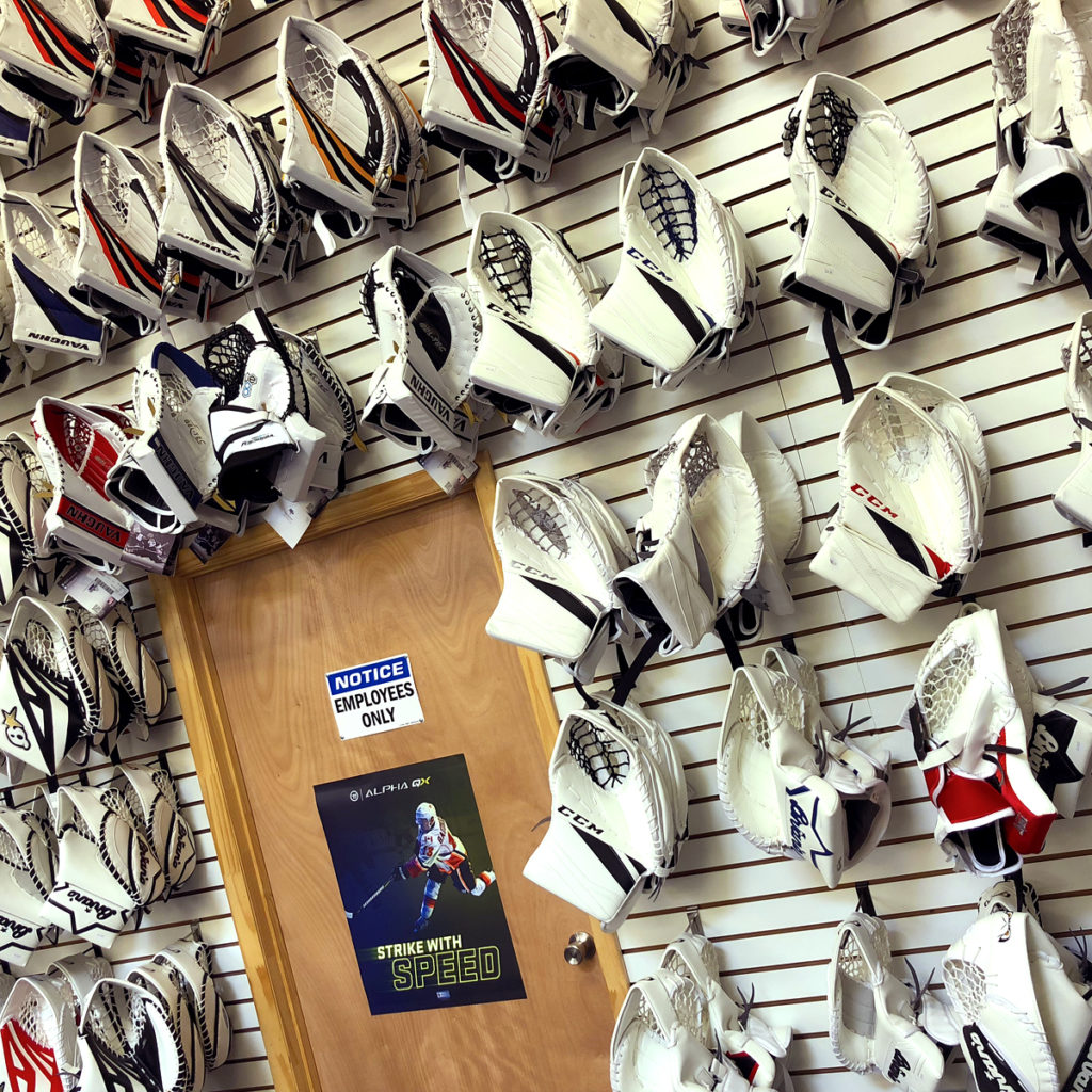 Goalies Plus offers a large variety of hockey goalie equipment
