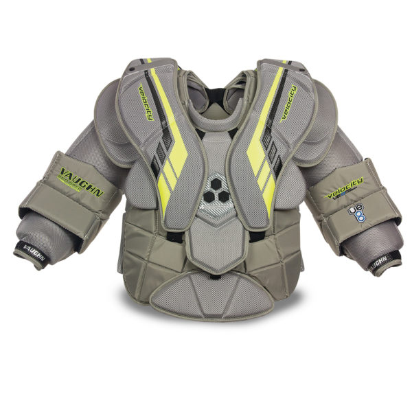 Vaughn Velocity VE8 Pro Carbon Chest Protector Grey