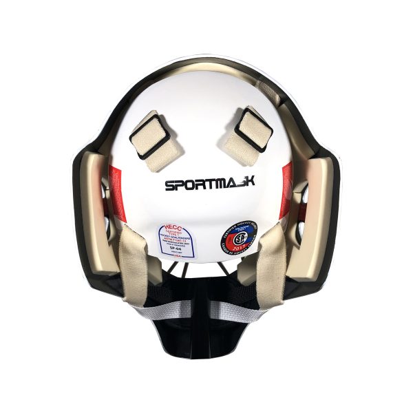 Sportmask X8 Cheater Cage Senior Goalie Mask Back