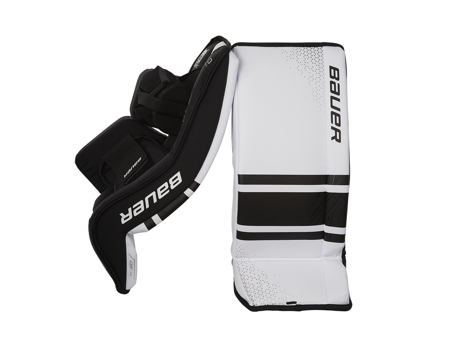 Bauer GSX hockey goalie leg pads - Junior