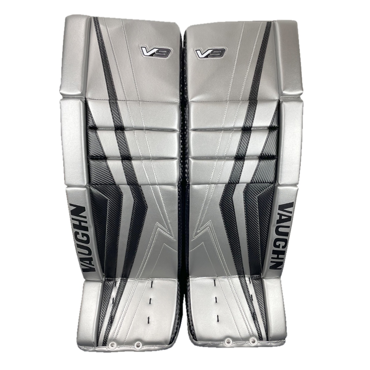 Goalies Plus - (Best Price) Vaughn Velocity VE8 Pro Single Break Senior Leg  Pads [Stock Version]