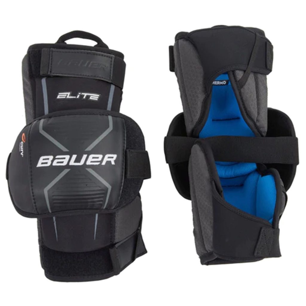 Goalies Plus (Best Price) Bauer Elite Senior Goalie Knee Guards