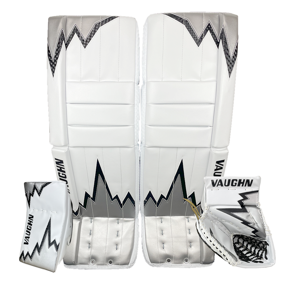 Morelli Pro Stock Vaughn Goalie Pads (35+2) - Stack The Pads Hockey Sales