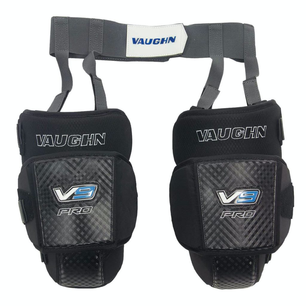 Goalies Plus (Best Price) Vaughn Velocity V9 Pro Senior Knee Guards