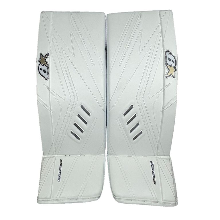 Goalies Plus Brians Goalie Pads of all Sizes, Colors and Performance
