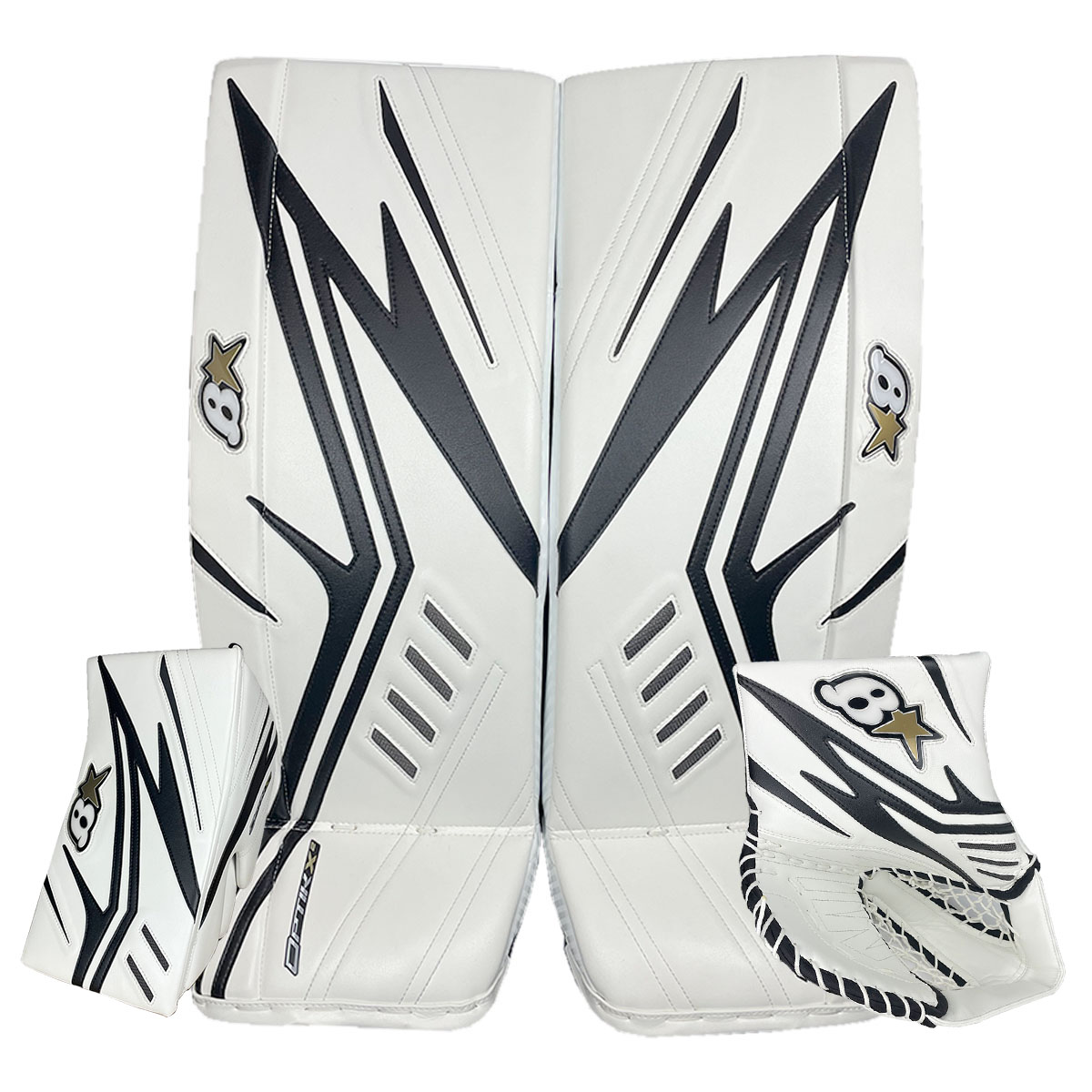 Goalies Plus - (Best Price) Brian's Optik 2 Pro Senior Goalie Leg Pads