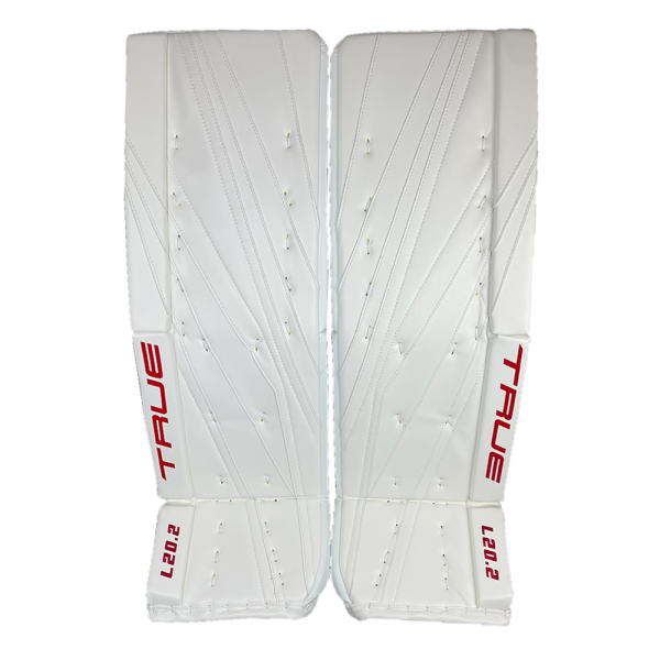 True L20.2 Mackenzie Blackwood Goalie Leg Pads - Pro Return