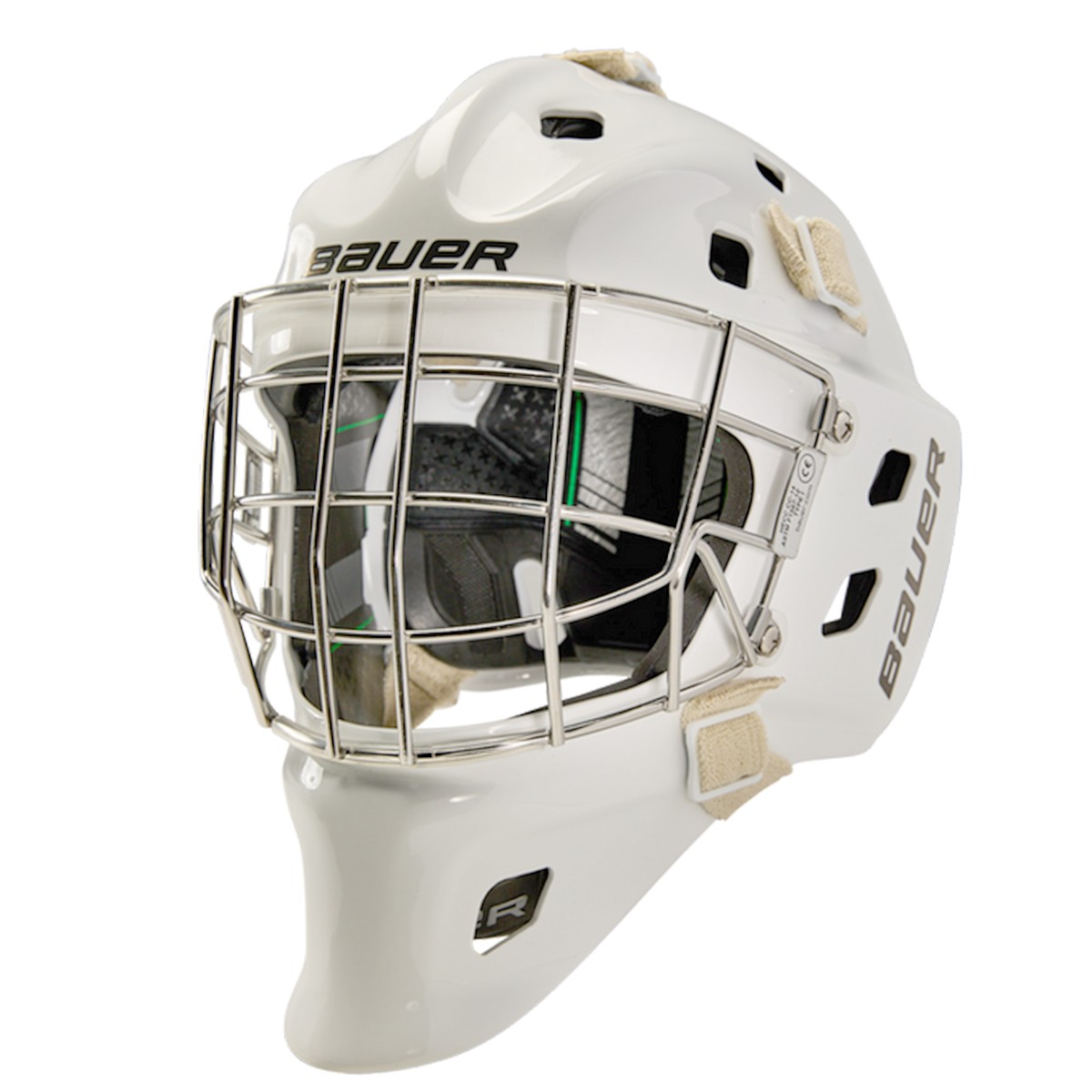 Bauer NME One Certified Straight Bar Goalie Mask - Ice Warehouse