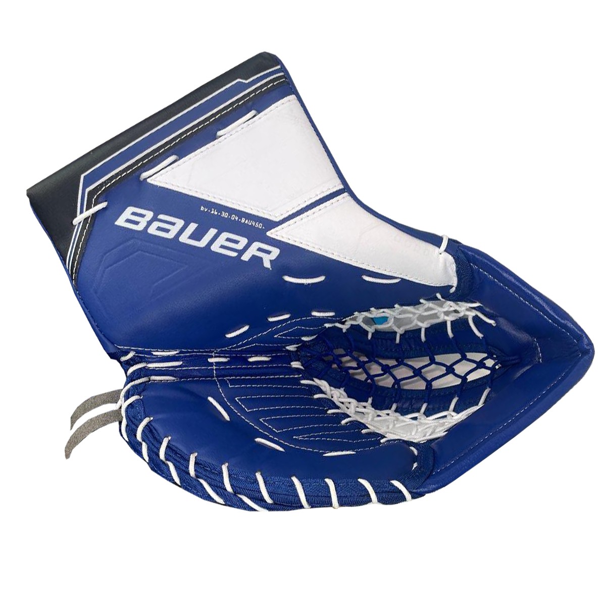 Bauer Catch Glove Supreme M5 Pro INT White/Navy - Hockey Store