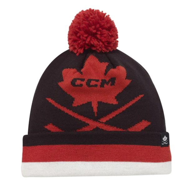 CCM Leaf Knit Pom Hat