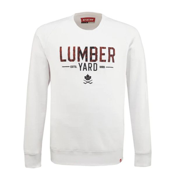 CCM Lumber Yard Adult Fleece Crew Sweatshirt