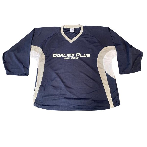 Goalies Plus Junior Goalie Cut Practice Jersey - Navy Blue
