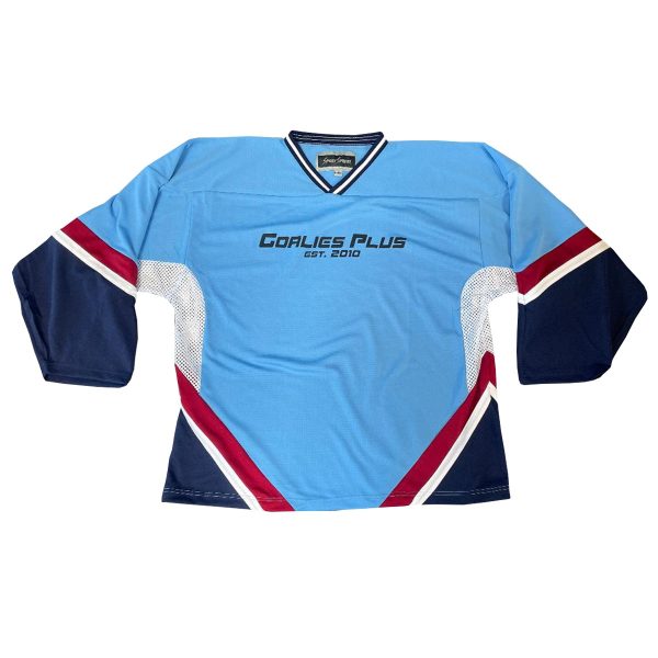 Goalies Plus Senior Goalie Cut Practice Jersey - Powder Blue
