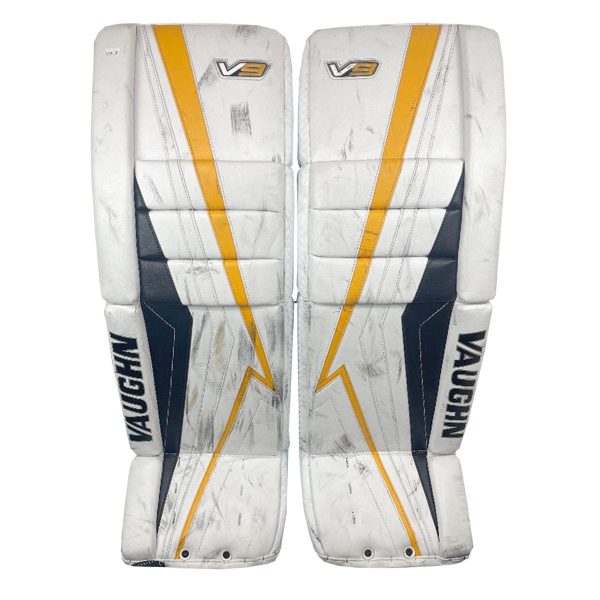 Vaughn Velocity V9 Pro Return Goalie Leg Pads - Tuuka Rask [Used Set 1]