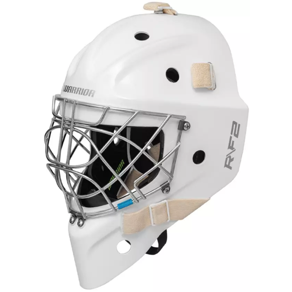 Warrior Ritual R/F2 E+ Senior Goalie Mask [Certified Cat Eye Cage]