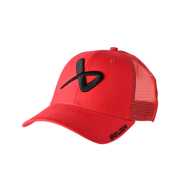 Bauer Core Adjustable Senior Hat - Red