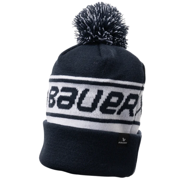Bauer Team Ribbed Pom - Navy
