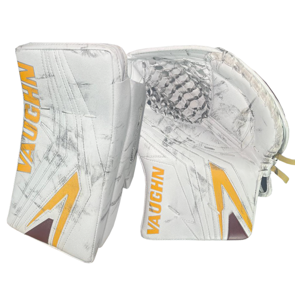 Vaughn SLR4 Pro Return Goalie Catch Glove & Blocker - Nathan Airey