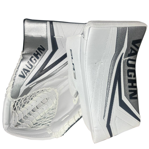 Vaughn Pro Return Goalie Blocker & Glove - Cal Petersen