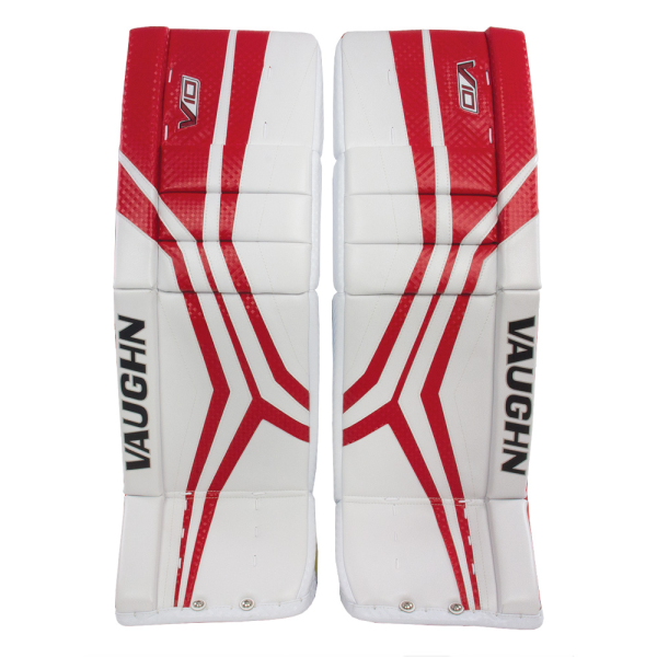 Vaughn Velocity V10 Pro Senior Goalie Leg Pads - Stock Version