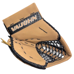 Vaughn Classic Series Pro Senior Goalie Catch Glove - Regular - VintageTan/Black