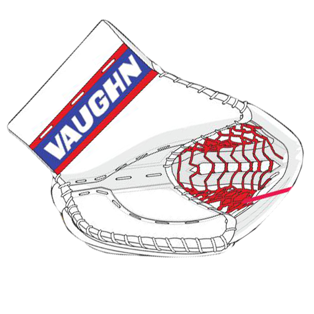 Vaughn Classic Series Pro Senior Goalie Catch Glove - Image 13