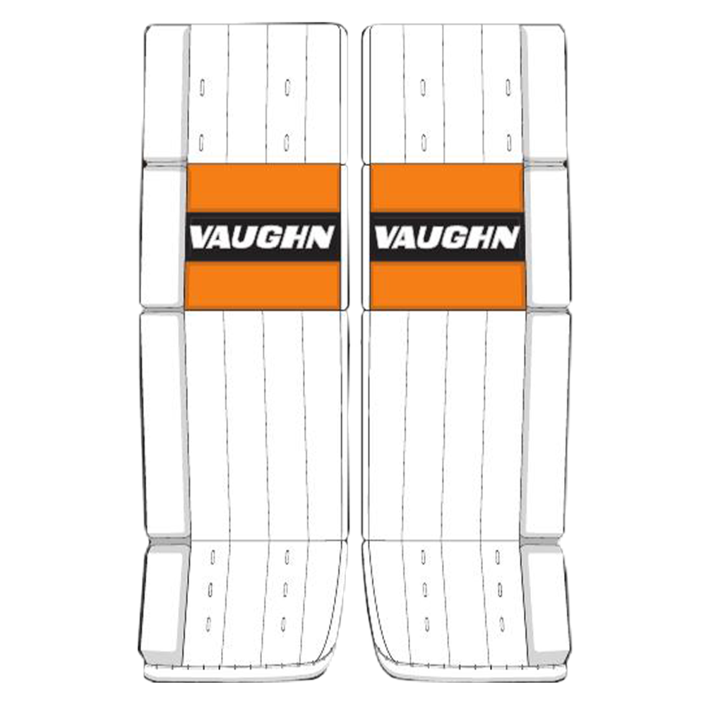 Vaughn Classic Series Pro Intermediate Goalie Leg Pads - Double Break - Image 11